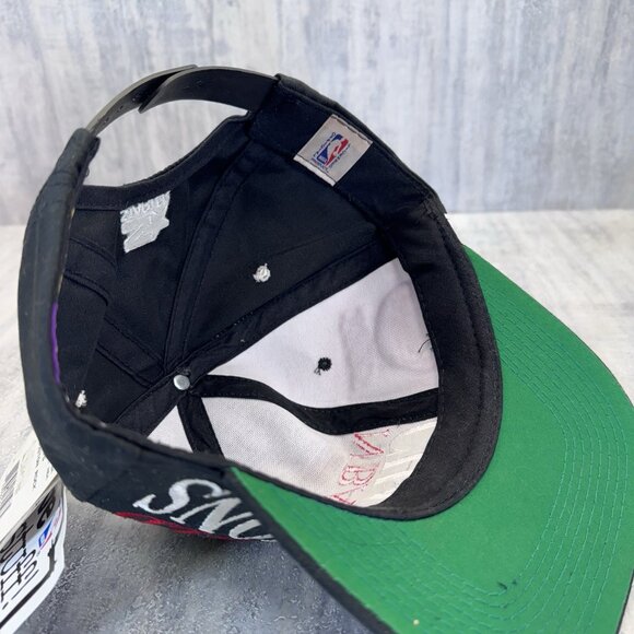 Vintage 90s Houston Rockets Snapback Hat 1995 NBA World Champions Starter NWT - Picture 9 of 9